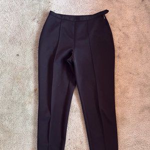 women's dress pants, high waisted, black, size 8, express